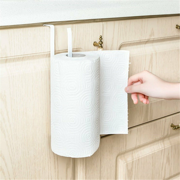Paper Towel Holder Hanger Rack Kitchen Shelf Organizer Under Cabinet Roll Cup AU