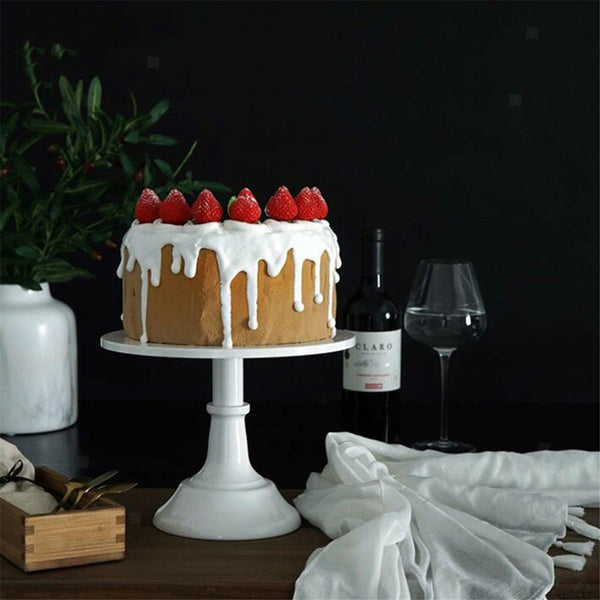 25cm Cake Stand Gold Iron Cupcake Wedding Dessert Bar Party Pedestal Fruit Tray