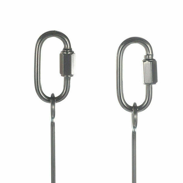 Stainless Steel Bird Parrot Cage Skewer Food Meat Stick Spear Fruit Toy Holder