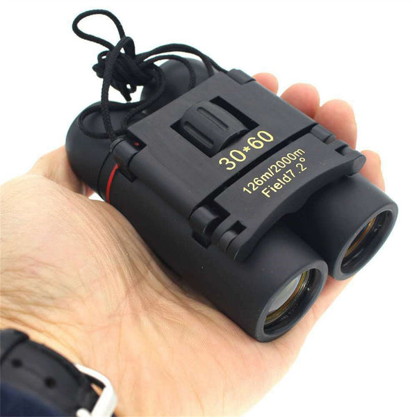 Day Night Vision Binoculars 30x60 Zoom Outdoor Travel Hunting Folding Telescope