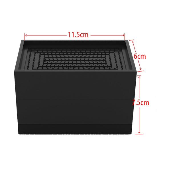 4pcs Heavy Duty L Design Bed Chair Risers Feet Leg Lift Furniture Extra Raisers