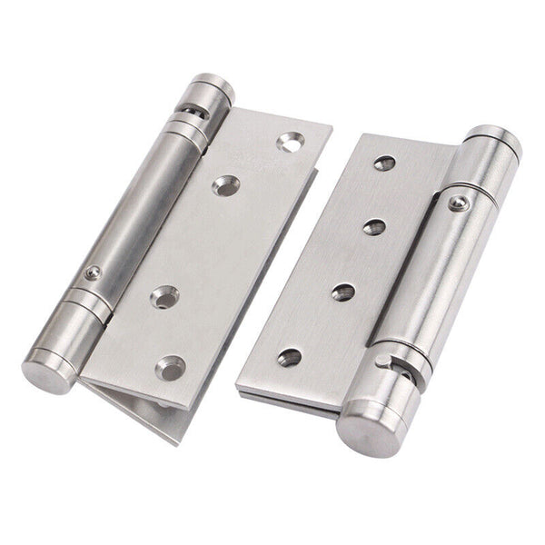 Stainless Steel Door Spring Hinges Single Action Adjustable Self Closing Spring