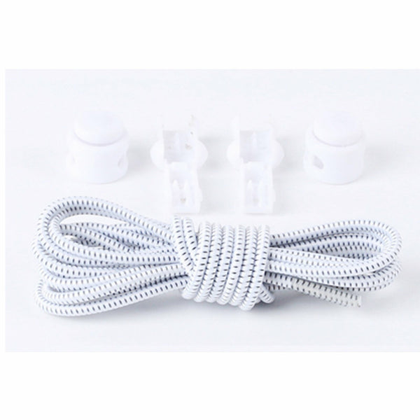 No Tie Shoe Laces Elastic Lock Lace System Lock Sports Shoelaces Runners Trainer - Lets Party