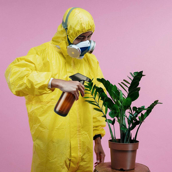 Amber Round Essential Oils Glass Spray Bottles Refillable Aromatherapy Container