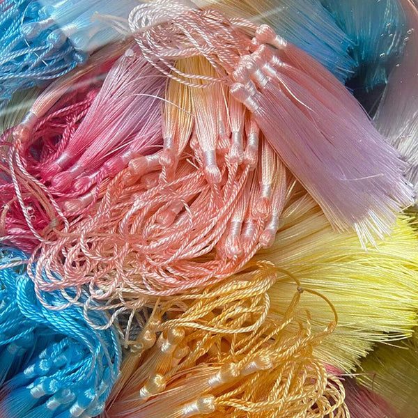 10X Gradient Fringe Tassel Sewing Decor Hanging Craft DIY Trim Pendant Bookmark