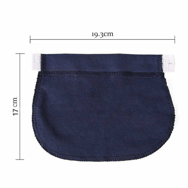 1PC Pregnancy Waist band Elastic Extender Adjustable Waist Pants Belt Butto New