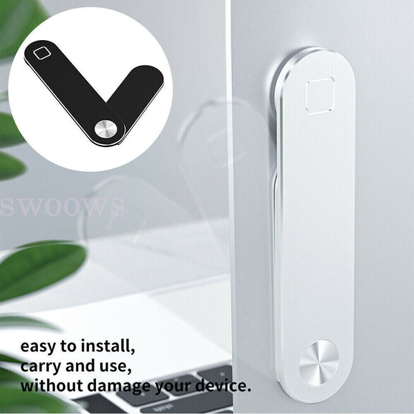 Portable Magnetic Adjustable Phone Computer Holder Laptop Side Mount Clip AU