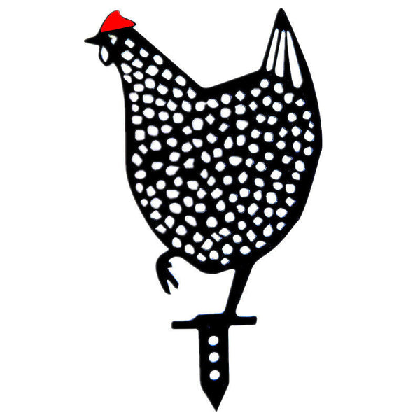 Garden Ornaments Chicken Yard Art Garden Backyard Lawn Decor Gift Easter Deco AU
