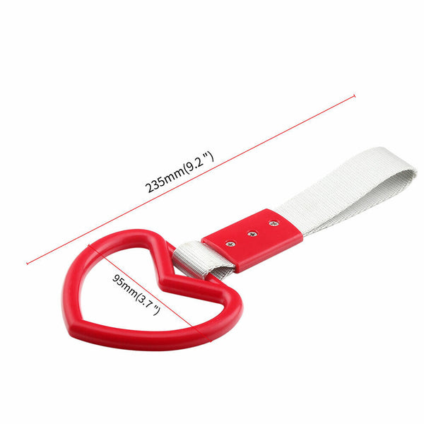 Train Bus Handle Tsurikawa Ring Heart Hand Strap Drift Charm Strap Drift New