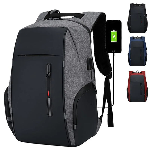 Anti-theft Backpack USB Charging Waterproof Laptop Travel Shoulder School Bags