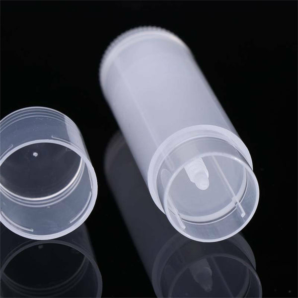 200X Empty Lip Balm Lip Gloss Tubes Lipstick Stick Tube Bottle Container ClearAU - Lets Party