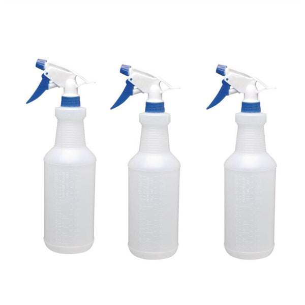 3x 500ml Spray Bottle Water Garden Plant Flower Trigger Plastic Dispenser 2Color