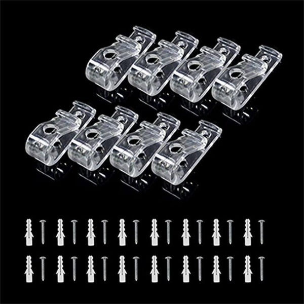 10 SETS CURTIAN HOOK CORD & CHAIN HOOK TENSIONER Roller Vertical Roman BLINDS AU