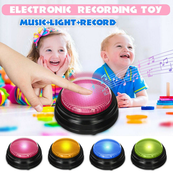 Pet Starter Recordable Talking Speaking Buttons Dog Training Communication Toys