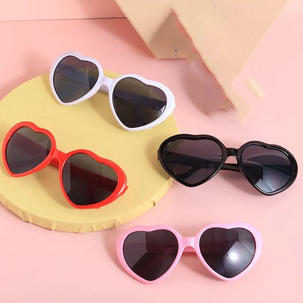 Effect Glasses Heart-shaped Heart Diffraction Glasses Lights Become Love Image A
