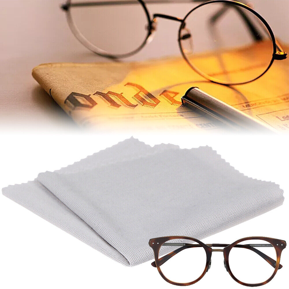 10/20/40PCS Cloth Microfiber Glasses Cleaning Tablet Phone Screen Camera Lens AU