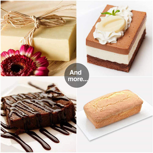 Silicone Soap Mould DIY Handmade Soap Making Rectangle Shape Molds AU