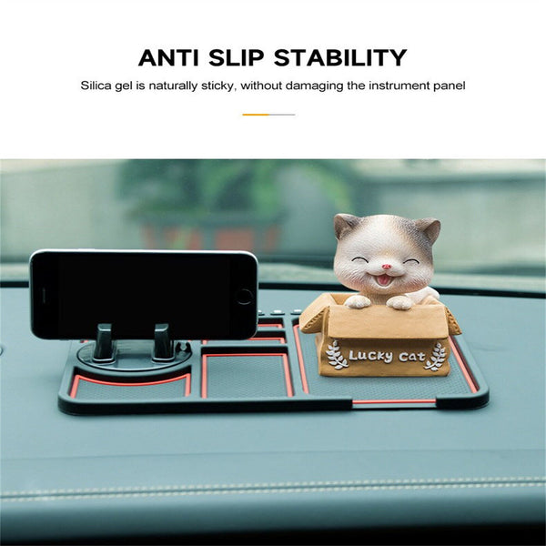 Car Mobile Phone Holder Dashboard Mount Mat Non Slip Grip Stand Anti Skid Pad