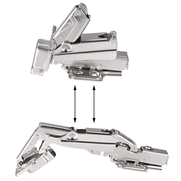 2/4/10X 175° Hinge Kitchen Cabinet Cupboard Wardrobe Concealed Corner Door Hinge