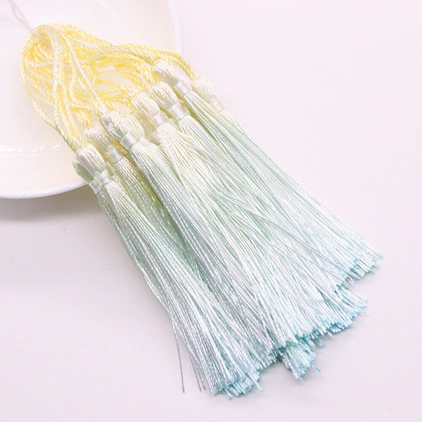10X Gradient Fringe Tassel Sewing Decor Hanging Craft DIY Trim Pendant Bookmark