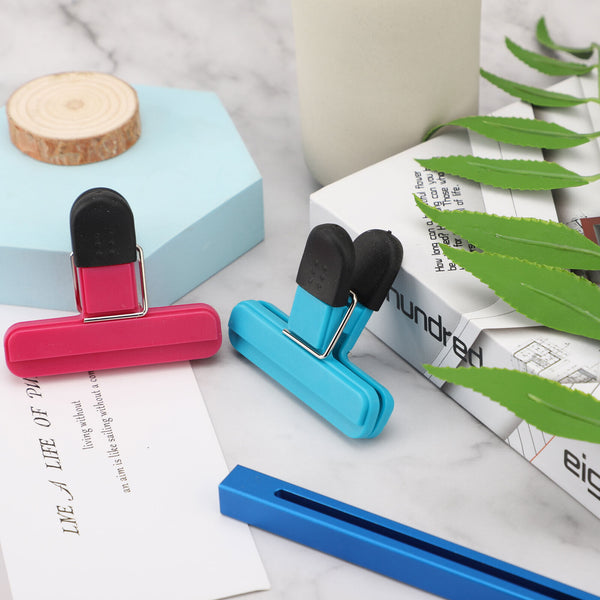 6-12PCS Sealing Chip Clips Plastic Sealer Grip Snack Food Storage Bag Sealing AU