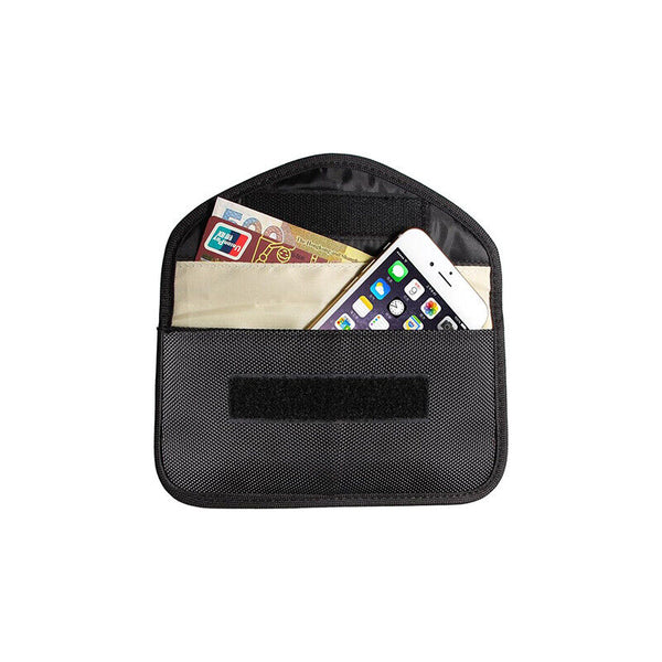 Car Key Signal Blocker Case For Faraday Cage Fob Pouch Keyless RFID Blocking Bag