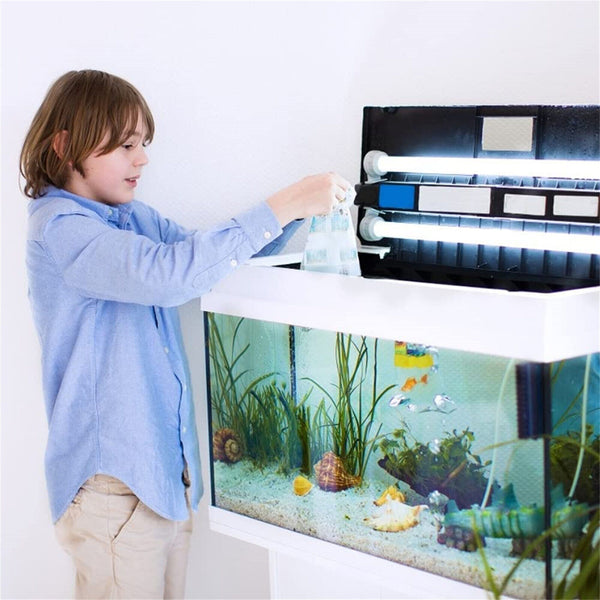 Aquarium Filter Bags Fish Tank Ball Media Mesh Bag Storage with Zipper