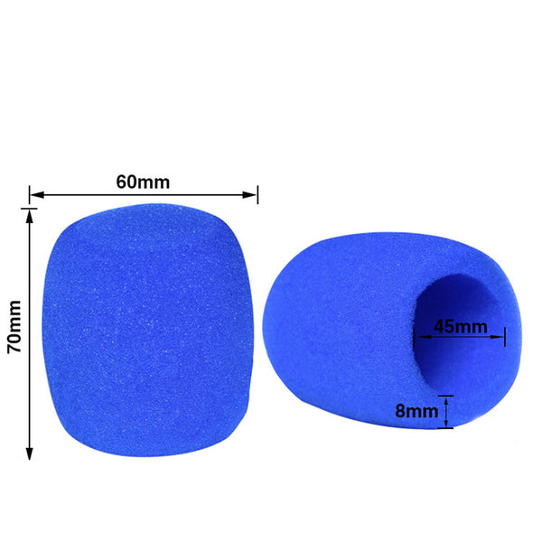Handheld Stage Microphone Karaoke Windscreen Sponge Foam Mic Shield Cover
