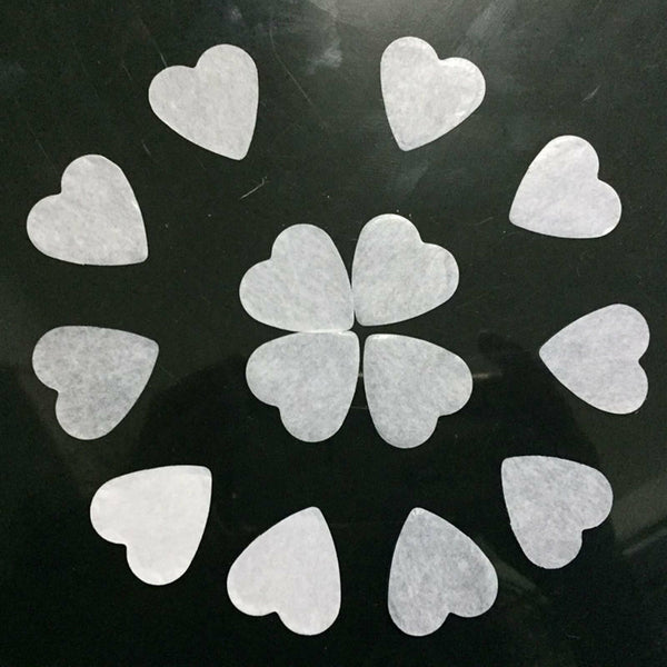 10000x White Heart Birthday Party Wedding Confetti Tissue Paper Biodegradable AU