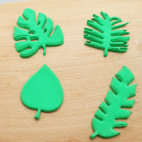 Palm Tree Turtle Leaf Cookies Biscuit Cutter Fondant Mould Cake Sugarcraft Mold