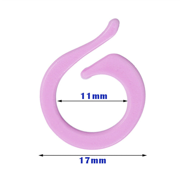 20-80PCS SMALL SIZE ONLY KNITTING CROCHET ROW STITCH MARKERS HOLDERS CONTAINER