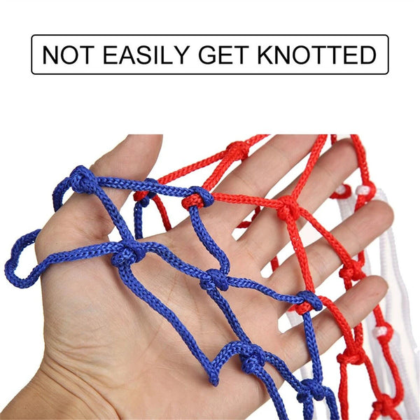 Standard Basketball Net Hoop Rim Hoop Goal Replacement Heavy Duty Mesh 12 Loops