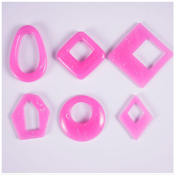Silicone Earring Pendant Jewelry Making Mold Resin Casting Mould Craft DIY Tool