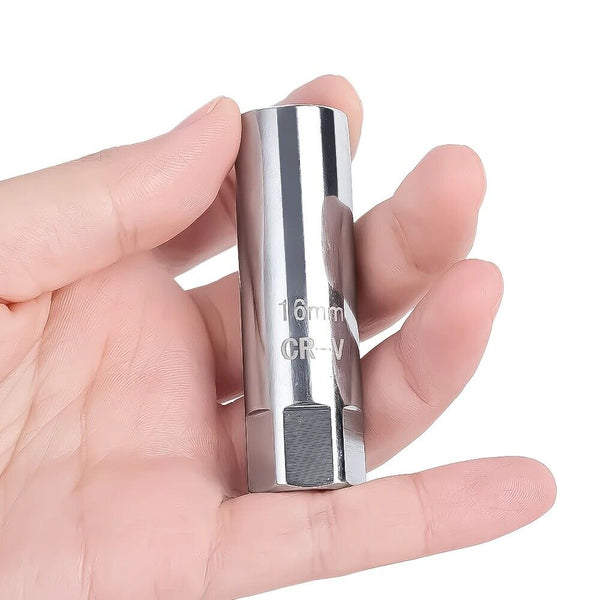 12 Point 14mm/16mm Spark Plug Socket Deep Thin Wall Removal 3/8