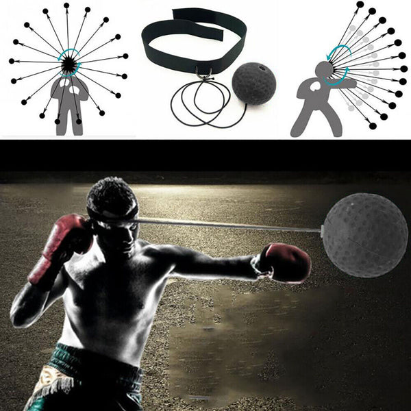 Boxing Training Ball Fight Speed Head Band Speedball MN Reflex Punch Exercise