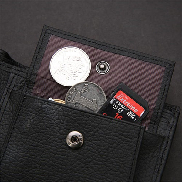Mens Genuine Leather Wallet Coin Purse Wallet Multiple Card Slots Cowhide New AU