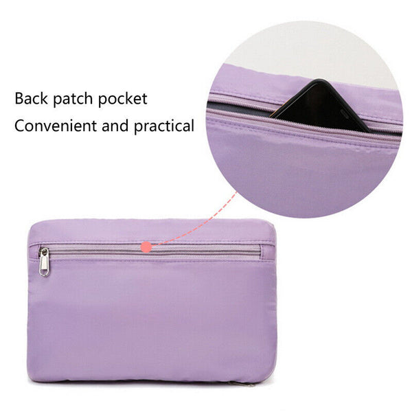 Women Large Capacity Collapsible Travel Bag Expandable Waterproof Duffel Bag New