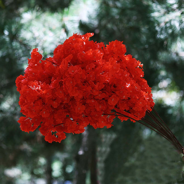 1/5/10X Artificial Flower Flowers Cherry Blossoms Wedding Party Decoration 95cm