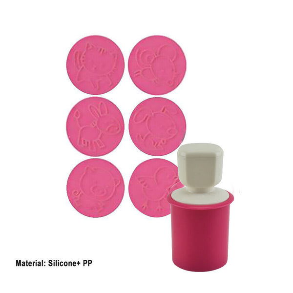 6Pcs/Set Tools Biscuit Mould With 6 Patterns Cutter Mold Cookie Stamp Christmas