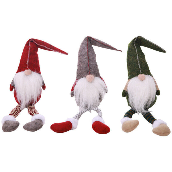 Decorations Window Decoration Christmas Faceless Doll Santa Claus Ornaments AU