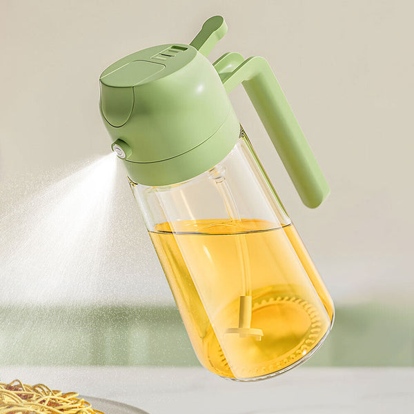 2 In 1 Spray Bottle Kitchen Cooking Oil Dispenser Dual-Purpose Sauce Sprayer