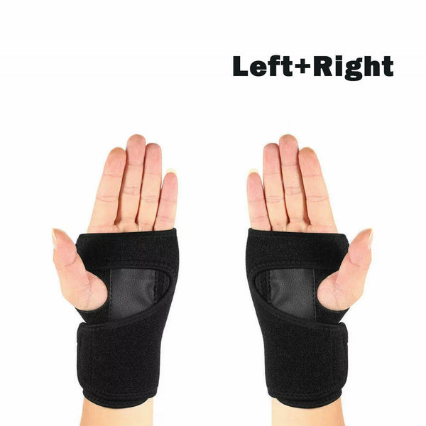 Steel Wrist Support Strain Brace Splint Carpal Tunnel Syndrome Sprain B