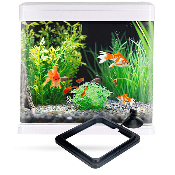 2PCS Fish Feeding Ring Aquarium Tank Station Floating Food Feeder Square/Circle