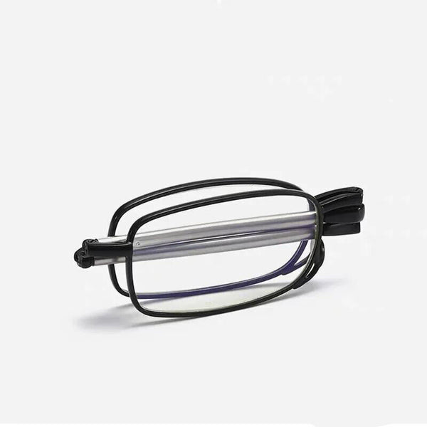 Universal Folding Reading Glasses Magnify Presbyopic Case Unisex 1.5 2 2.5 AU