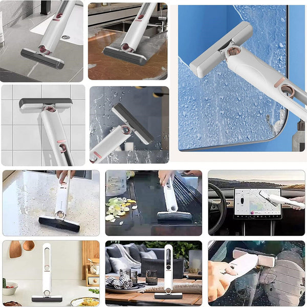 Mini Mop Self-Squeeze Wet Hand Free Portable Home Window Cleaner Tools Mop AUS