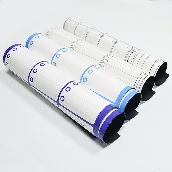 Monthly Planner Magnetic Whiteboard Fridge Calendar with 3 markers & an Eraser - Lets Party