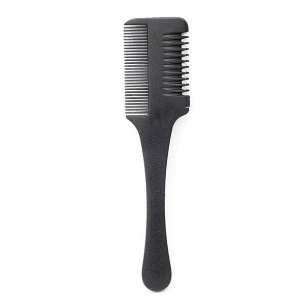 Professional Hairdressers Razor Comb Razor DIY Hair Cutting Thinning Trimmer AU