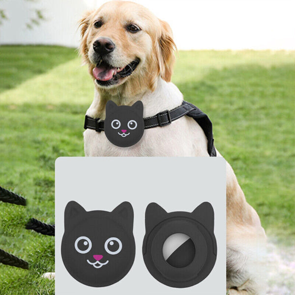 Silicone Pet Protective Case for Apple Airtag Loop GPS Finder Dog Cat Collar AU