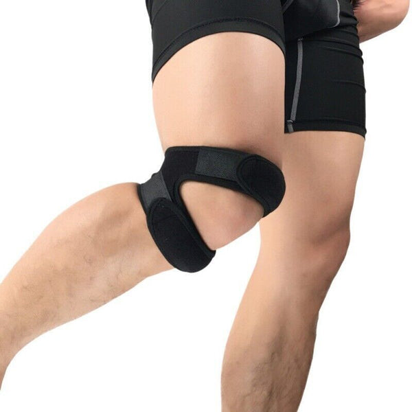 2x Knee Brace Support Patella Stabilizer Wrap Strap Arthritis Tendon Pain Relief