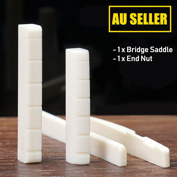 Bridge Saddle Strings End Guitar Nut Holder Display Rack and Plastic Acoustic AU